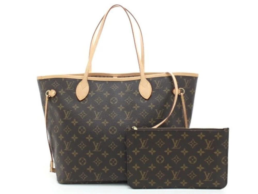 LOUIS VUITTON Neverfull Tote Bag Monogram Brown